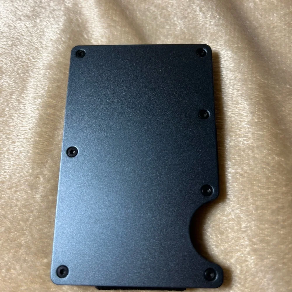 Wounded Warrior Metal Credit Card Holder Magsafe Wallet, RFID